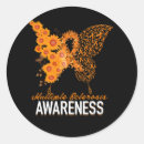 Search for multiple sclerosis stickers Butterfly