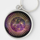 Search for sun and moon key rings Celestial