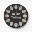 Search for day of the dead plates Black