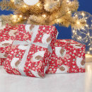 Search for afro wrapping paper Santa claus