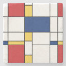 Search for piet mondrian coasters Composition