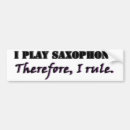 Search for saxophone bumper stickers Jazz