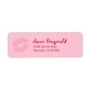 Search for lip print return address labels For her