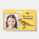Search for dinosaure id badges Cute