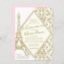 Search for eiffel tower quinceanera invitations Floral