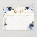 Search for bridal shower recipe postcards Watercolor