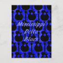 Search for cool music postcards Blues