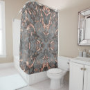 Search for rose gold shower curtains Modern