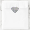 Search for geometric hearts stickers Purple