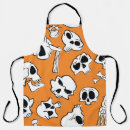 Search for skull and bones aprons Black