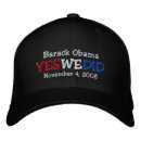 Search for 2008 baseball caps Yes we can