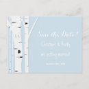Search for birch tree save the dates Rustic