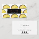 Search for mexican food business cards Taco