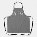 Search for grey aprons Cooking