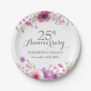 Search for 25th anniversary plates Party