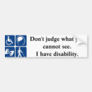 Search for handicap bumper stickers Disability
