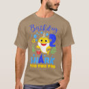 Search for shark birthday tshirts Image files