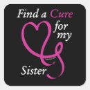 Search for cure cancer stickers Breast