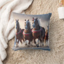 Search for christmas horse cushions Snow