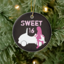 Search for sweet 16 christmas tree decorations Girl