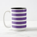 Search for purple and white stripes mugs Striped