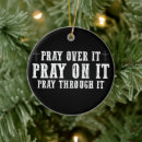 Search for pray christmas tree decorations Jesus