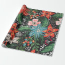 Search for pink poinsettia wrapping paper Vintage