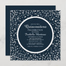 Search for navy blue diamond invitations Elegant