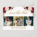 Search for gold save the date postcards Engagement