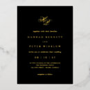 Search for gold foil pressed wedding invitations Couple