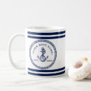 Search for anchor rope mugs Navy blue