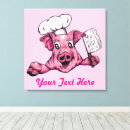 Search for chef canvas prints Funny