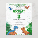 Search for third dinosaur birthday invitations Roar