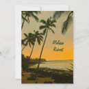 Search for palm tree rehearsal dinner invitations Modern