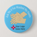 Search for hand washing badges Wash your hands