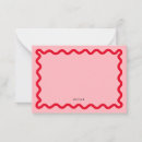 Search for groovy note cards Wavy