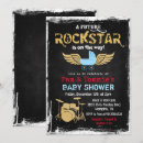 Search for rockstar baby shower invitations Rock n roll