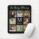 Search for loving memory mouse mats Celebration of life