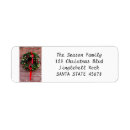 Search for brick return address labels Merry christmas