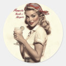 Search for 50s style stickers Vintage