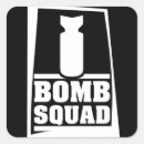 Search for bomb square stickers Funny