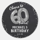 Search for 60 years stickers Sixty