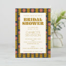 Search for navy blue gold bridal shower invitations Geometric