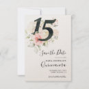 Search for save the date quinceanera invitations Modern