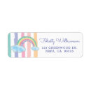 Search for raindrop return address labels Baby shower