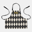 Search for harlequin diamond aprons Chequered