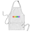 Search for straight aprons Rainbow