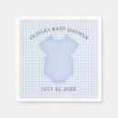 Search for blue gingham napkins Simple