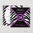 Search for purple bling invitations Party