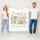 Search for wildflower blankets Elegant